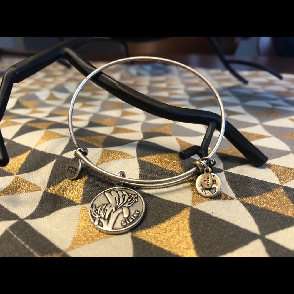 Alex and Ani Silver Sister Bracelet